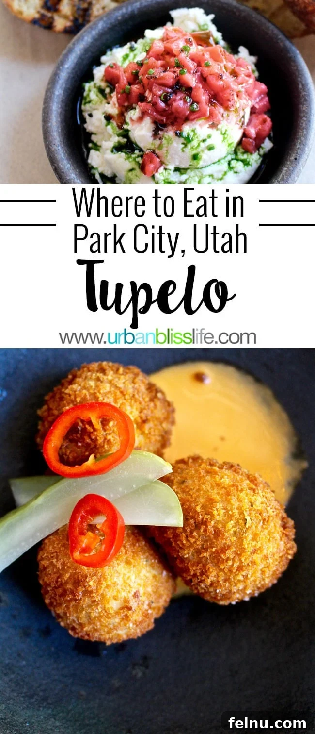 Tupelo: A Park City Culinary Gem 2 Tupelo Restaurant in Park City, Utah: Artisan Cuisine Inspired by Global Flavors