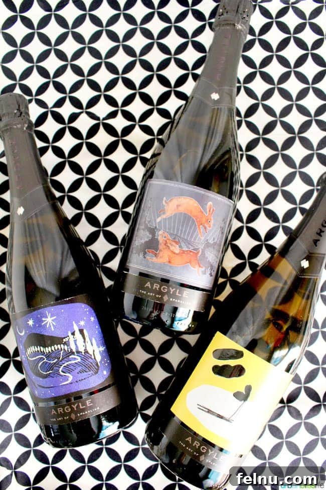 Argyle Winery The Art of Sparkling Collection 3 Full set of Argyle Winery Art of Sparkling wines on UrbanBlissLife.com