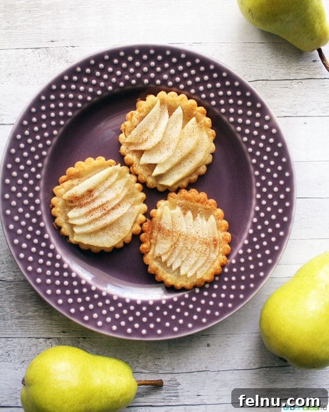 pear-tartlets