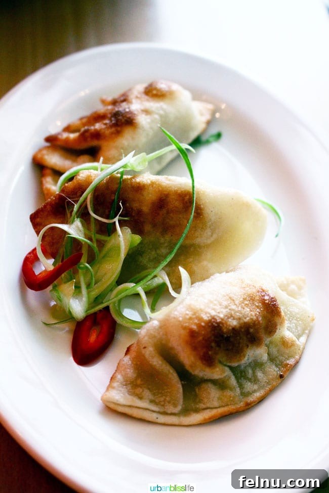 Boke Bowl's Westside Location Now Offers Dim Sum Brunch 3 Pork and Cabbage Pot Stickers at Boke Bowl