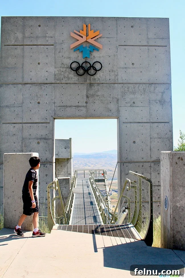 Utah Olympic Park: A Family Adventure of a Lifetime 16 Utah Olympic Park Son
