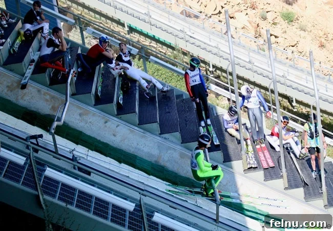 Utah Olympic Park: A Family Adventure of a Lifetime 8 Utah Olympic Park Ski Jumpers Waiting