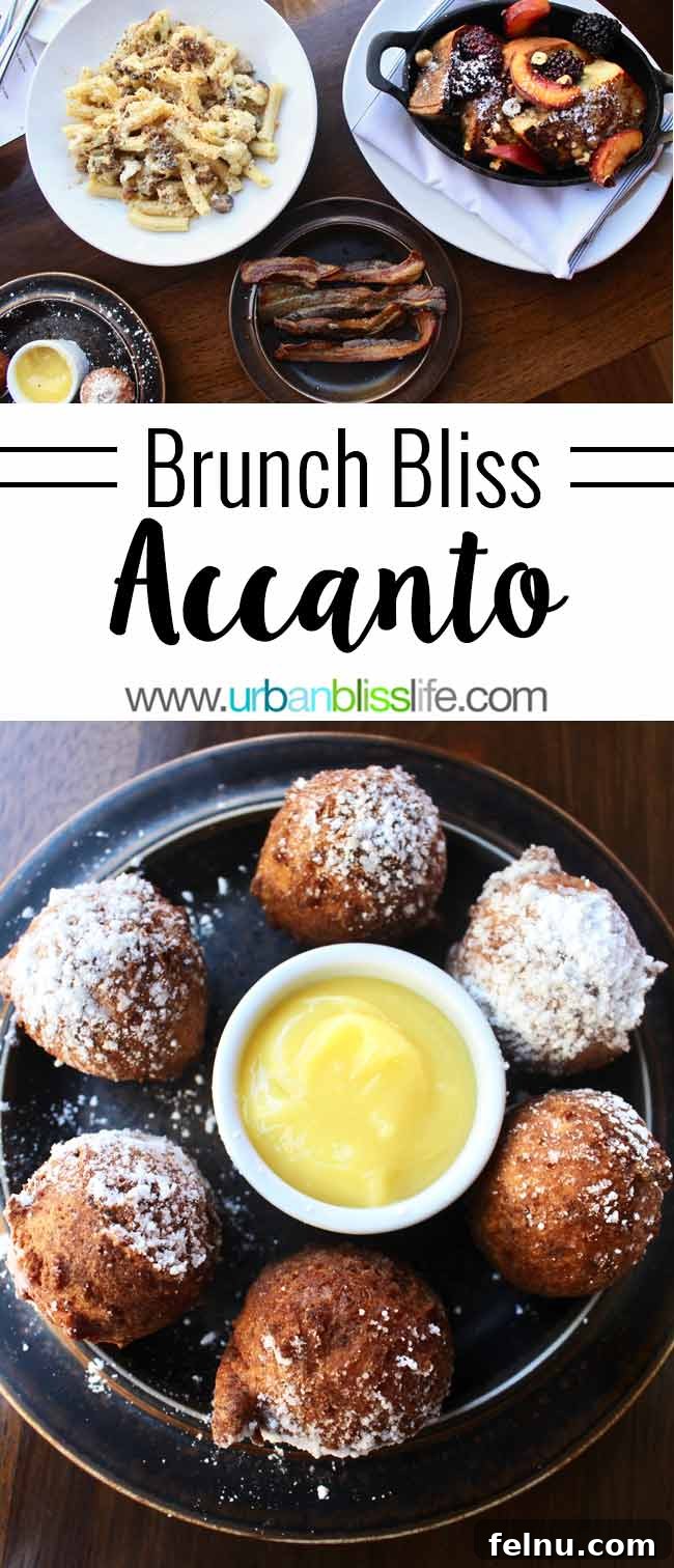 Accanto's Weekend Brunch: A Culinary Journey 2 Accanto Restaurant Brunch: Enjoy classic and updated brunch dishes in Portland.