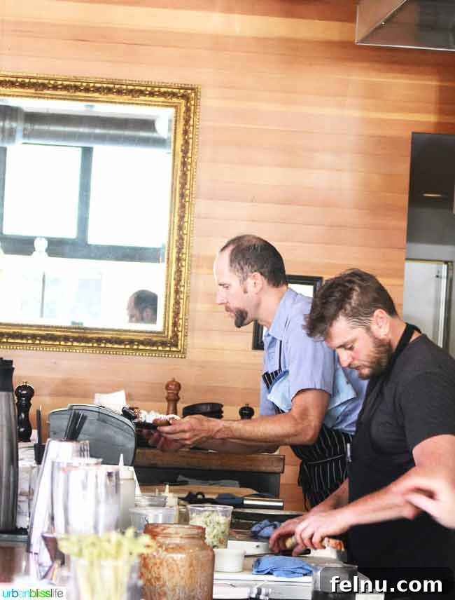 Accanto's Weekend Brunch: A Culinary Journey 11 Accanto Restaurant Open Kitchen: Watch the chefs at work while you enjoy your meal.