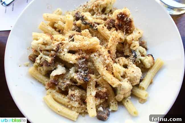 Accanto's Weekend Brunch: A Culinary Journey 8 Accanto Restaurant Cappellini Carbonara: A savory and satisfying brunch option in Portland.