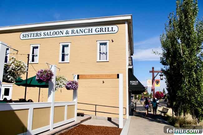 Sisters Saloon, Oregon: A Taste of the Wild West 5 Exterior of Sisters Saloon in Sisters, Oregon