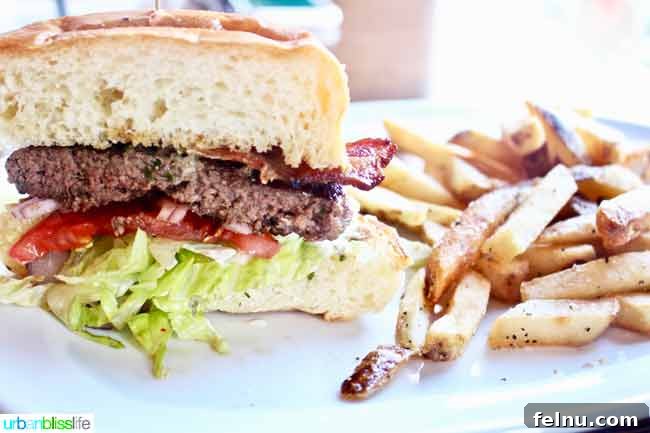 Sisters Saloon, Oregon: A Taste of the Wild West 9 Burger at Sisters Saloon