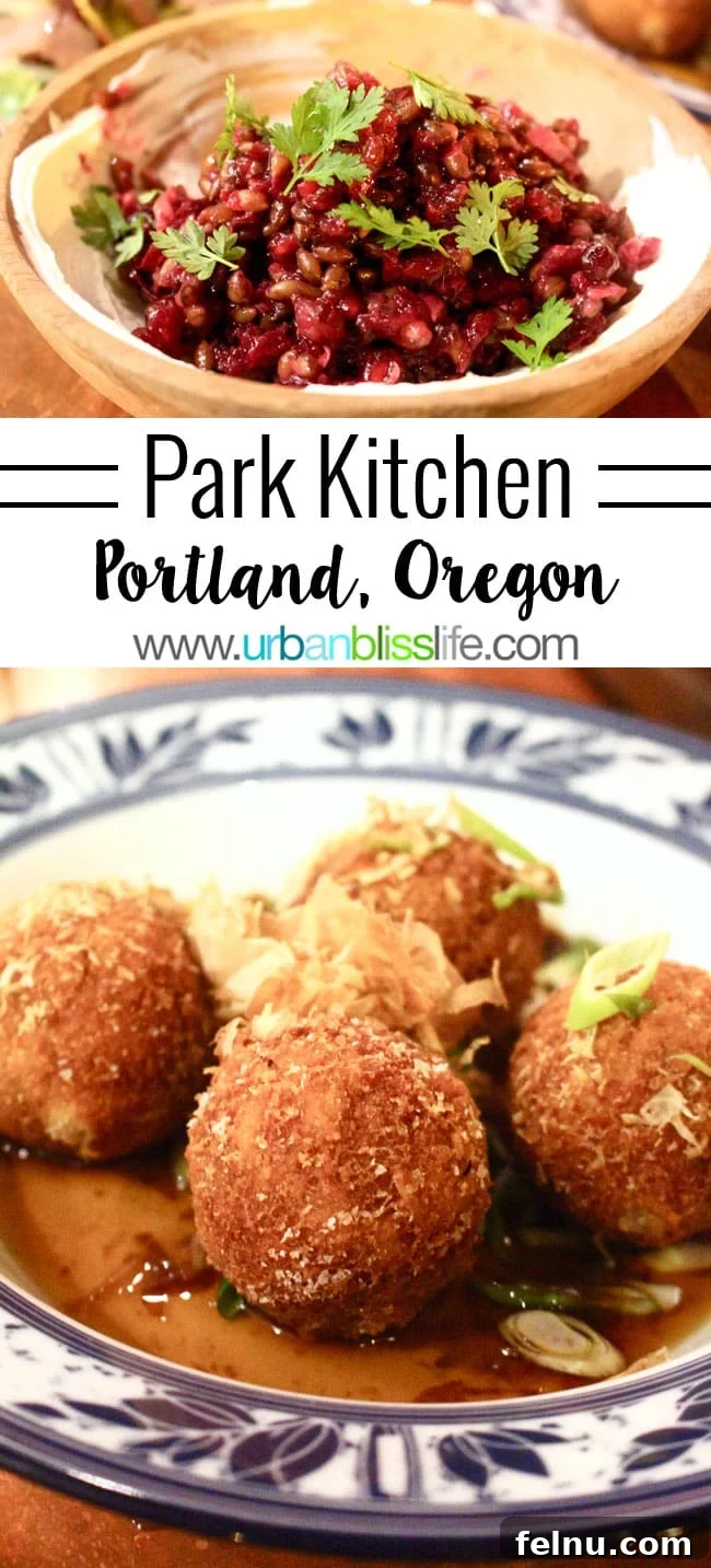 Park Kitchen Portland, Oregon restaurant review on UrbanBlissLife.com