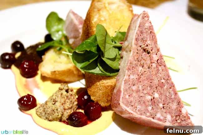 Q Restaurant Bar: Downtown Portland's Culinary Paradise 4 Delicious House Made Rabbit Pâté with accompaniments