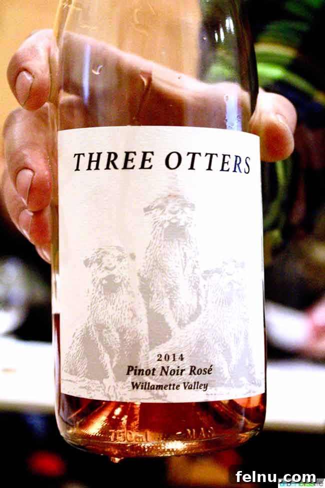 Wine Tasting Experiences at Fullerton Wines 6 Three Otters Pinot Noir Rosé: A Refreshing Wine Choice