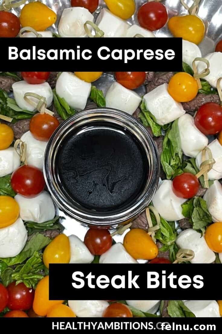 The Ultimate Football Feast: Delicious Finger Foods for Game Day 18 Keto Balsamic Caprese Steak Bites