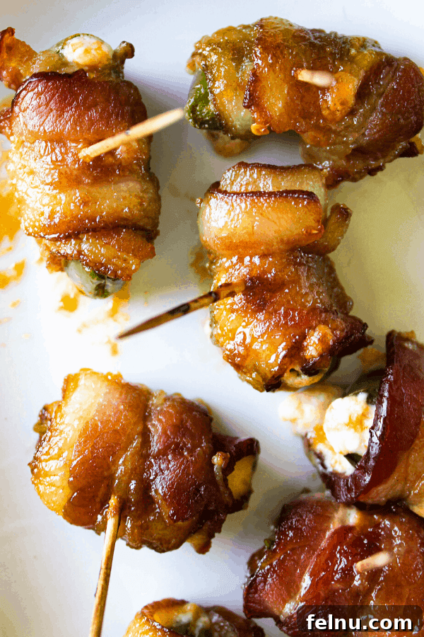 The Ultimate Football Feast: Delicious Finger Foods for Game Day 25 Baked Jalapeno Popper Bites w/ Brown Sugar Bacon