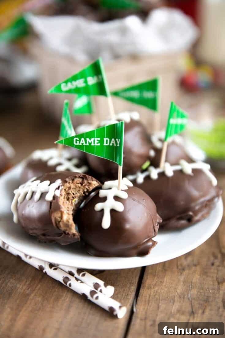 The Ultimate Football Feast: Delicious Finger Foods for Game Day 58 Peanut Butter Snickers and M&M's Candy Truffles (+Video)