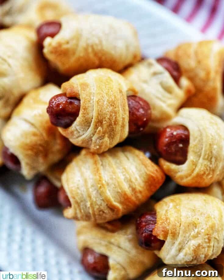 The Ultimate Football Feast: Delicious Finger Foods for Game Day 8 Air Fryer Pigs in a Blanket