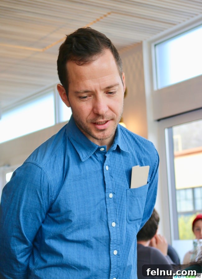 Middle Eastern Brunch Magic at Tusk 21 Portrait of Joshua McFadden, co-founder of Tusk Middle Eastern Restaurant in Portland, a visionary chef.