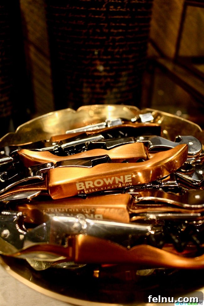 More wine selections at Browne Family Vineyards