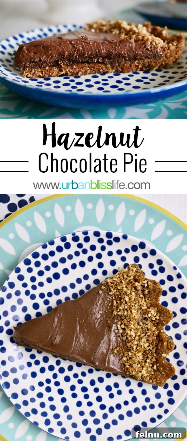 Decadent Chocolate Hazelnut Tart