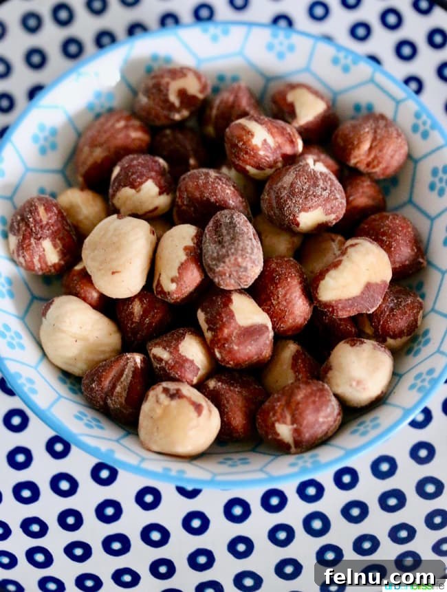 Fresh Hazelnuts
