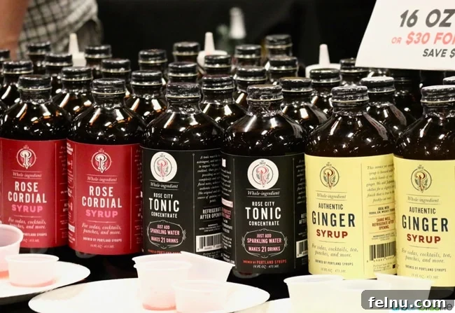 Portland Soda Works mixers at TOAST 2017 artisan spirits event in Portland, Oregon