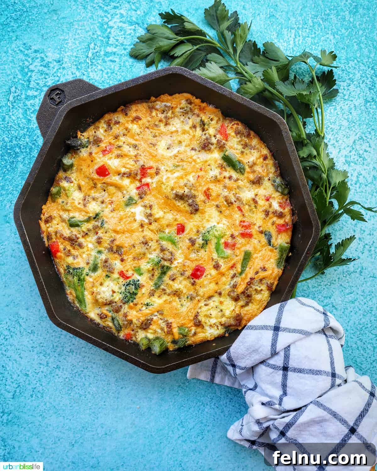 Vibrant Sips: Fruity Cocktail Recipes to Welcome Spring & Summer 23 Sausage Frittata in skillet
