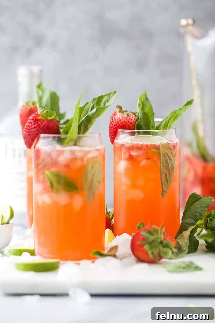 Vibrant Sips: Fruity Cocktail Recipes to Welcome Spring & Summer 5 Strawberry vodka cocktail