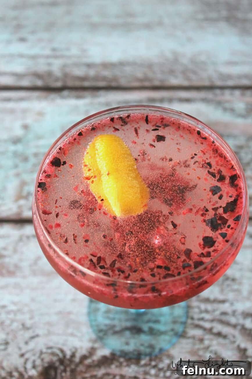Vibrant Sips: Fruity Cocktail Recipes to Welcome Spring & Summer 8 Fruity cocktail recipes - blueberry coupe cocktail