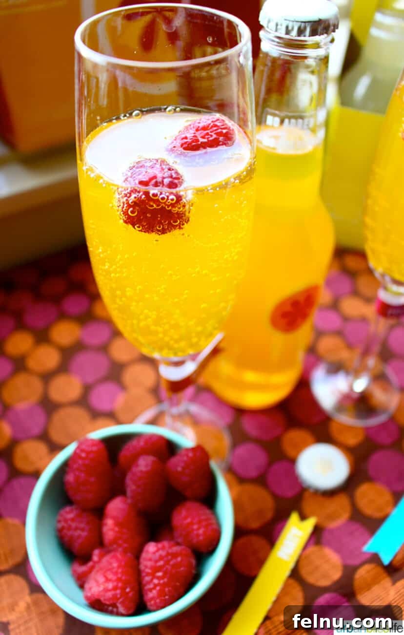Vibrant Sips: Fruity Cocktail Recipes to Welcome Spring & Summer 9 Clementine sparkling wine cocktail