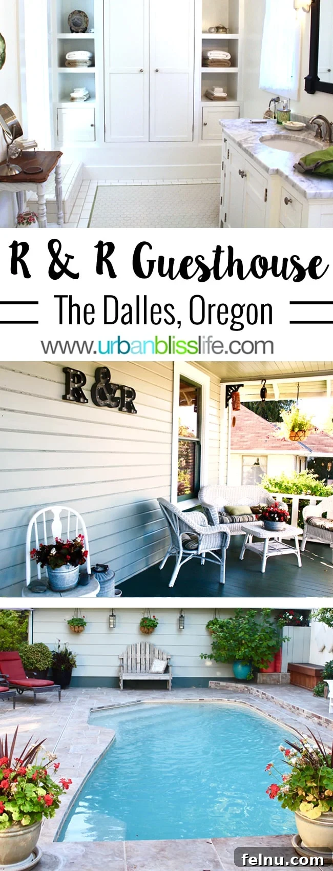 Rest and Relaxation Guesthouse in The Dalles Oregon 2 R & R Guesthouse in The Dalles, Oregon. Bed and breakfast review on UrbanBlissLife.com