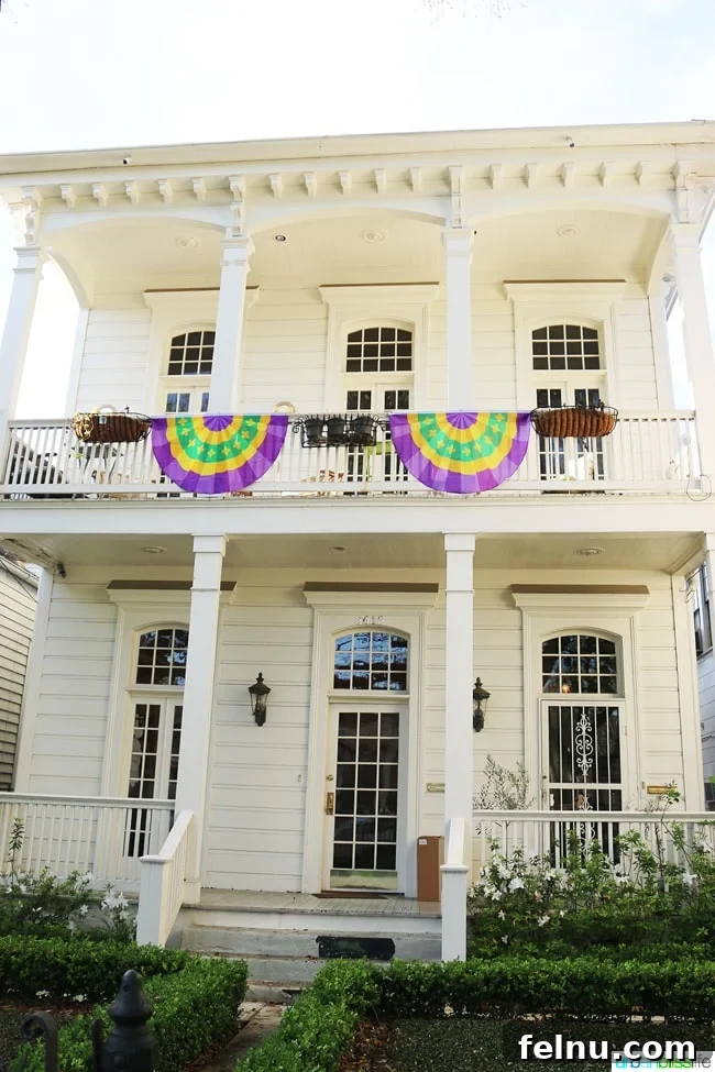 Magazine Street Essentials: Your New Orleans Exploration Guide 11 house in New Orleans garden district with banner