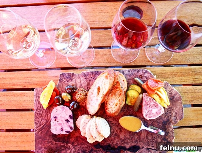 Sip Savor Explore Oregon Wine Month 14 King-Estate-Wine-Tasting-Glasses-and-Charcuterie