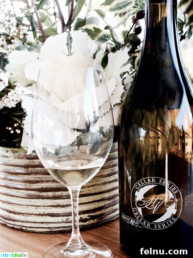 Sip Savor Explore Oregon Wine Month 15 Hawks-View-Cellars-Pinot-Gris-White-Flowers