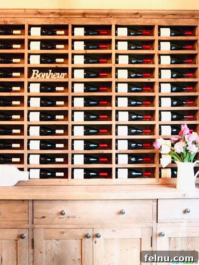 Divio Estate: A Taste of Burgundy in the Willamette Valley 4 Domaine Divio wine wall