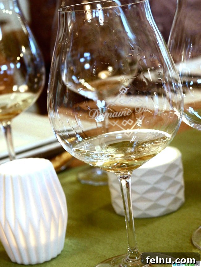 Divio Estate: A Taste of Burgundy in the Willamette Valley 8 Domaine Divio Chardonnay wine glass close up