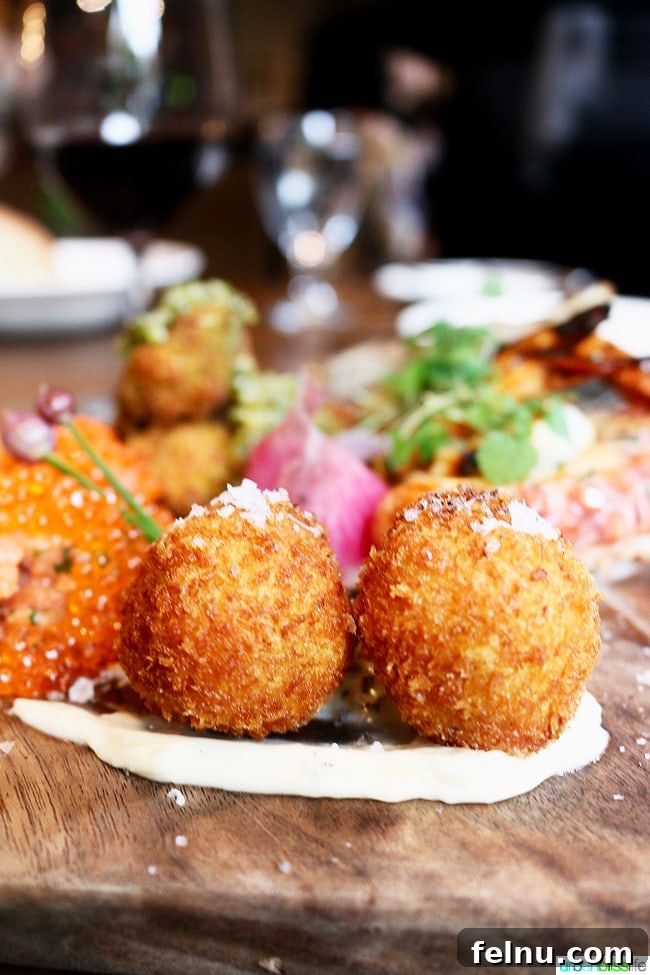 Raven and Rose Fried Cod Balls