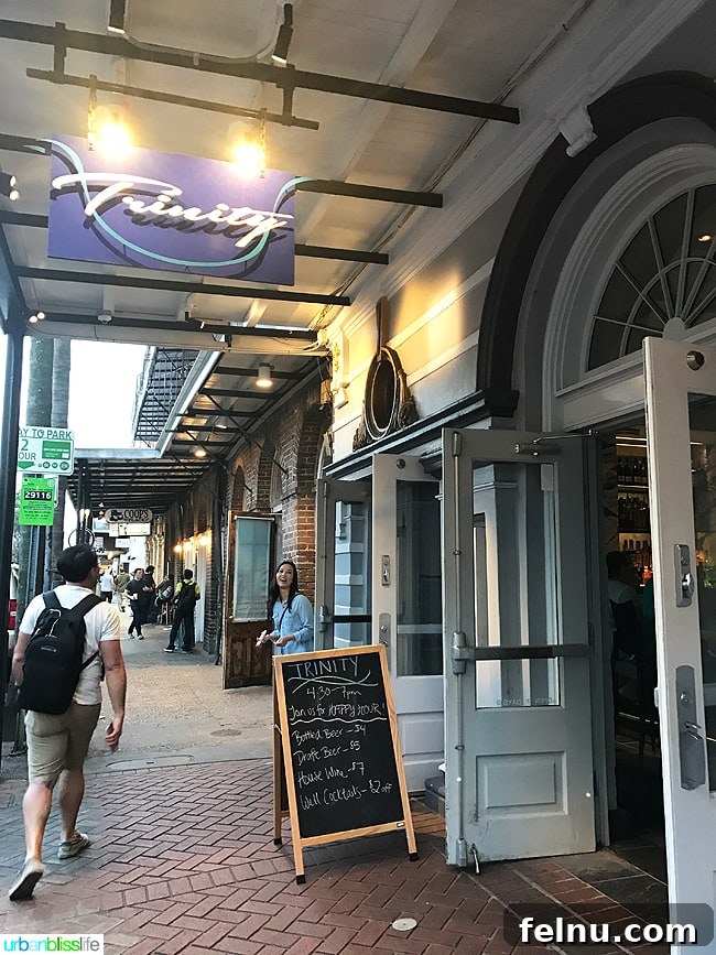 Trinity Restaurant New Orleans Exterior
