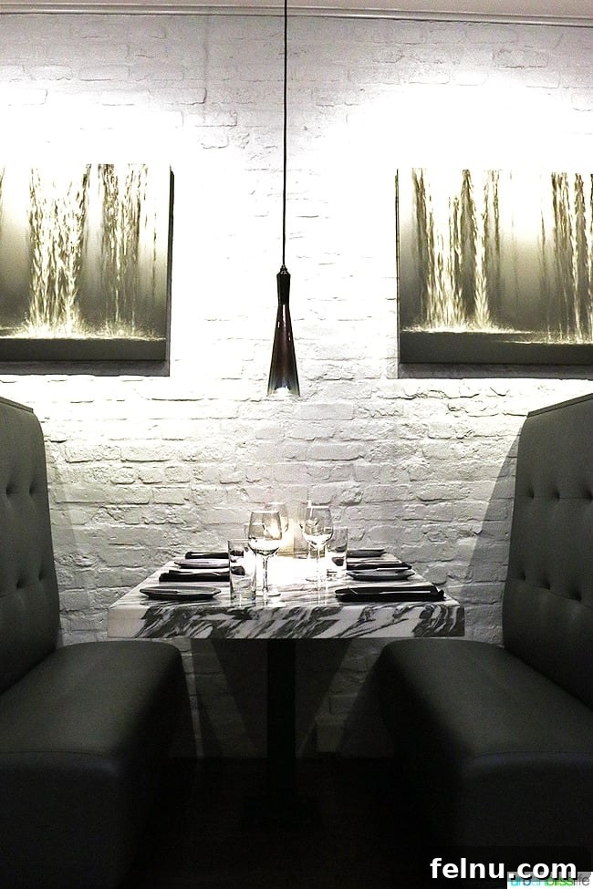 Trinity Restaurant New Orleans Booth Seating