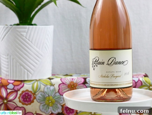 A Rosé Toast: 12 Bottles to Celebrate National Rosé Day 7 Rain Dance Vineyards Rosé