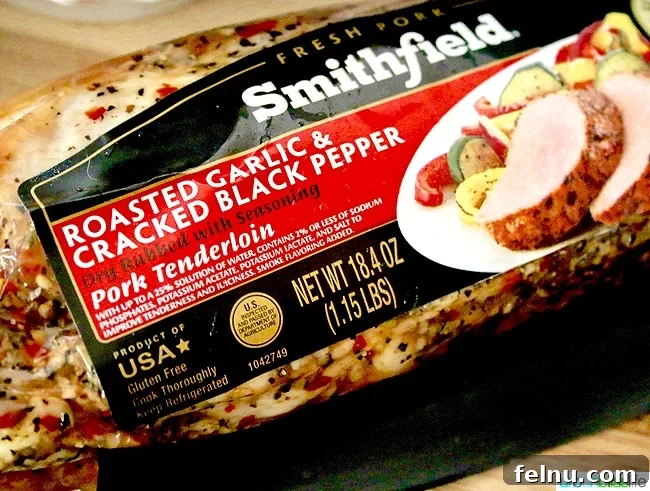 Blackberry Glazed Pork Tenderloin 12 smithfield roasted garlic tenderloin