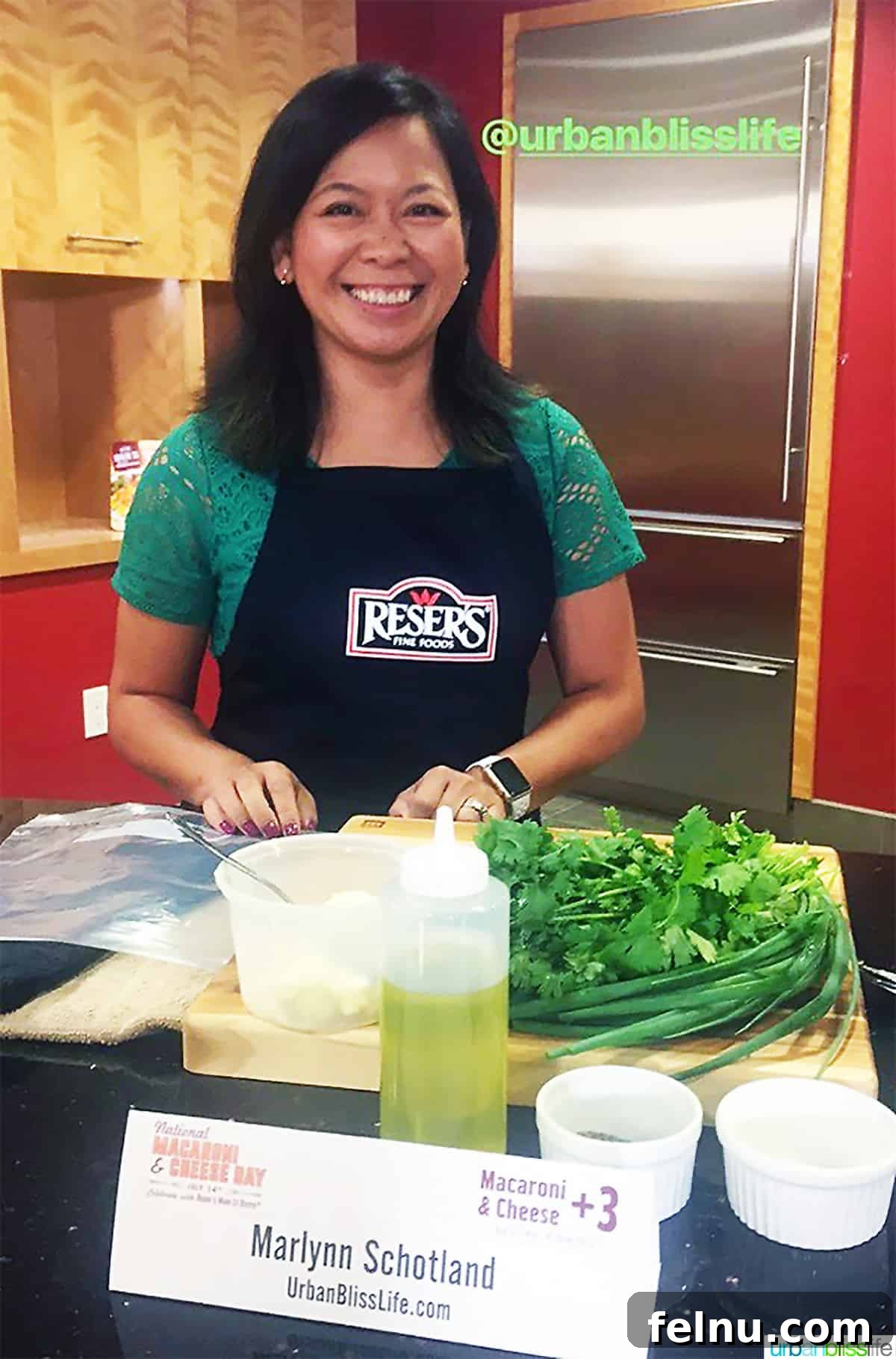 Effortless Fiesta Mac 11 Marlynn at the Mac and Cheese Contest