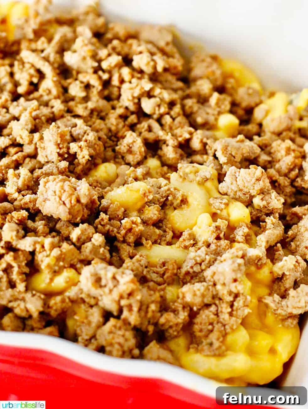 Taco Mac and Cheese Casserole
