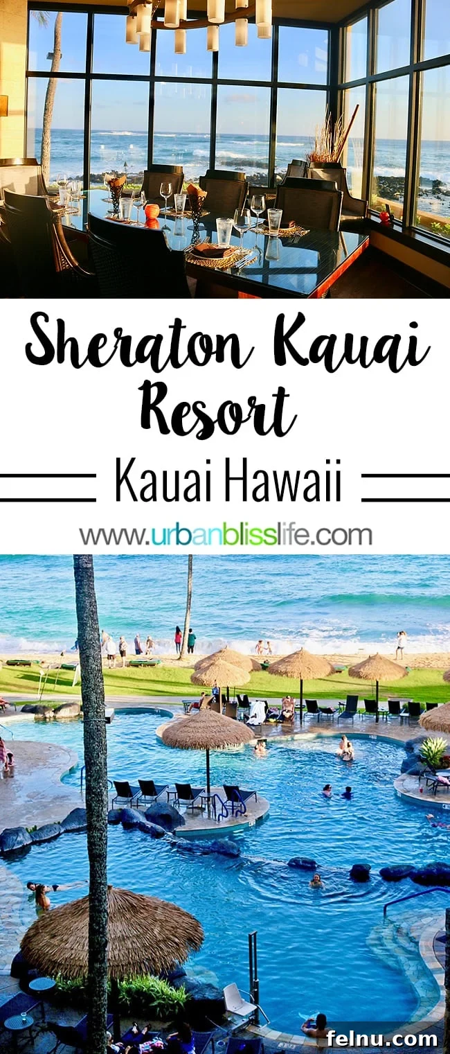 Sheraton Kauai Resort: Your Oceanfront Hawaiian Paradise 2 Sheraton Kauai Resort - Beachfront Paradise on Poipu Beach