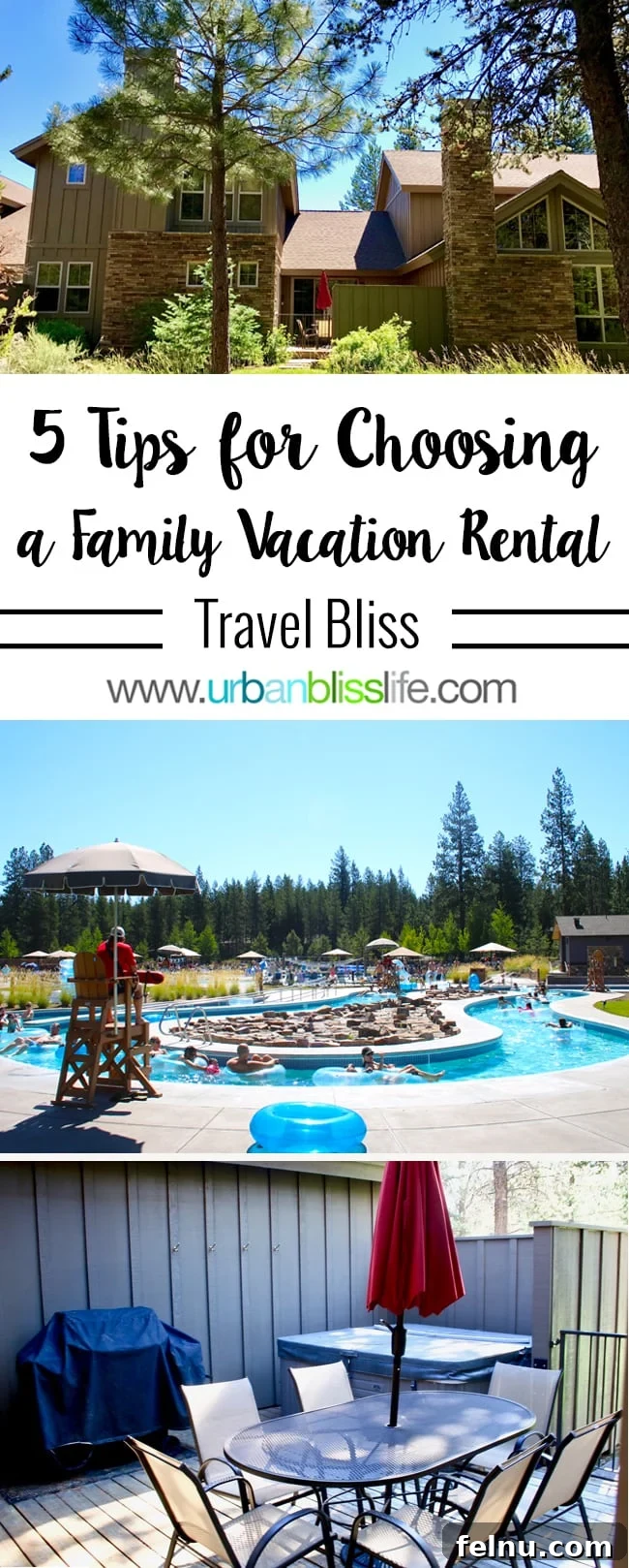 Aşağıdaki potansiyel özgün başlık: Family Getaway: Top 5 Tips for Booking the Perfect Vacation Rental 2 Family enjoying a vacation rental home
