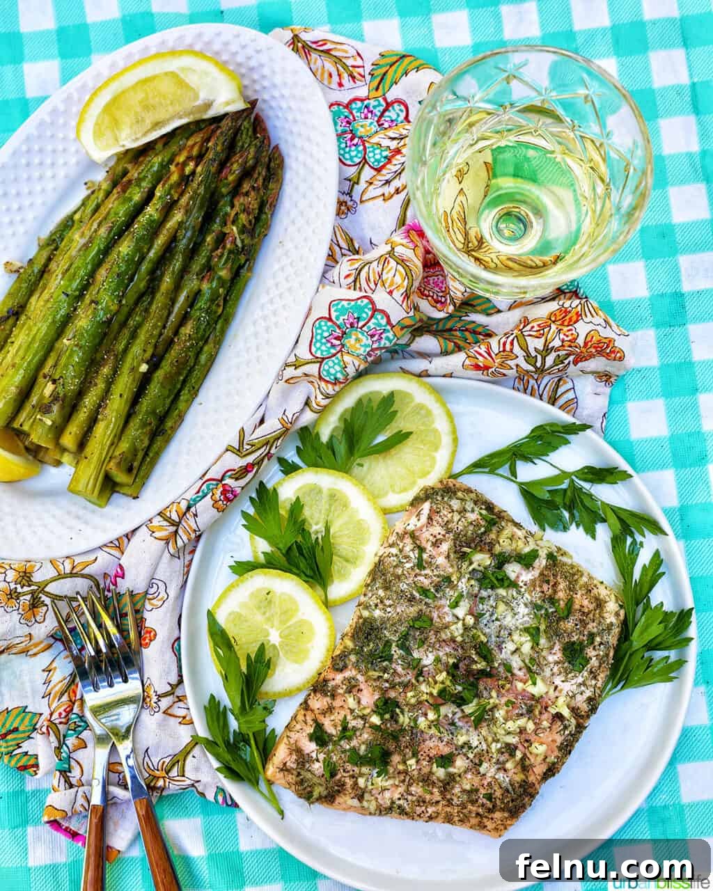 Zesty Lemon Herb Salmon Delight 13 Serving ideas for grilled salmon.