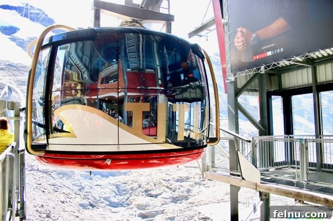 Titlis Peak: An Alpine Daydream 11 Inside the Titlis Rotair Gondola