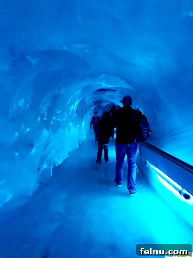 Titlis Peak: An Alpine Daydream 20 Entrance to the Glacier Cave on Mount Titlis