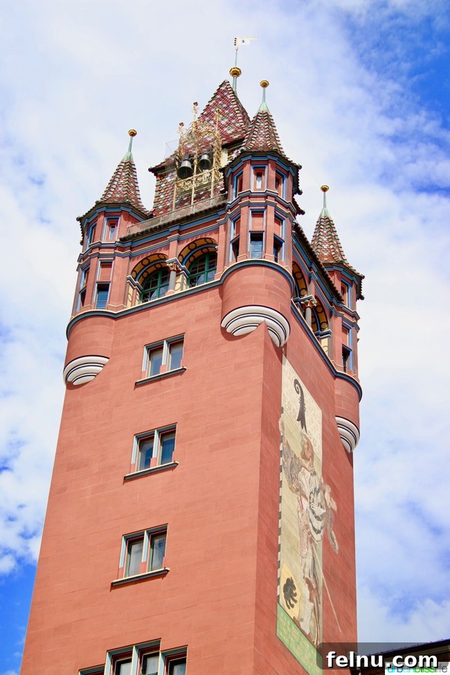 Day Tripping to Basel: A Swiss Escape 6 Tower of Basel Town Hall