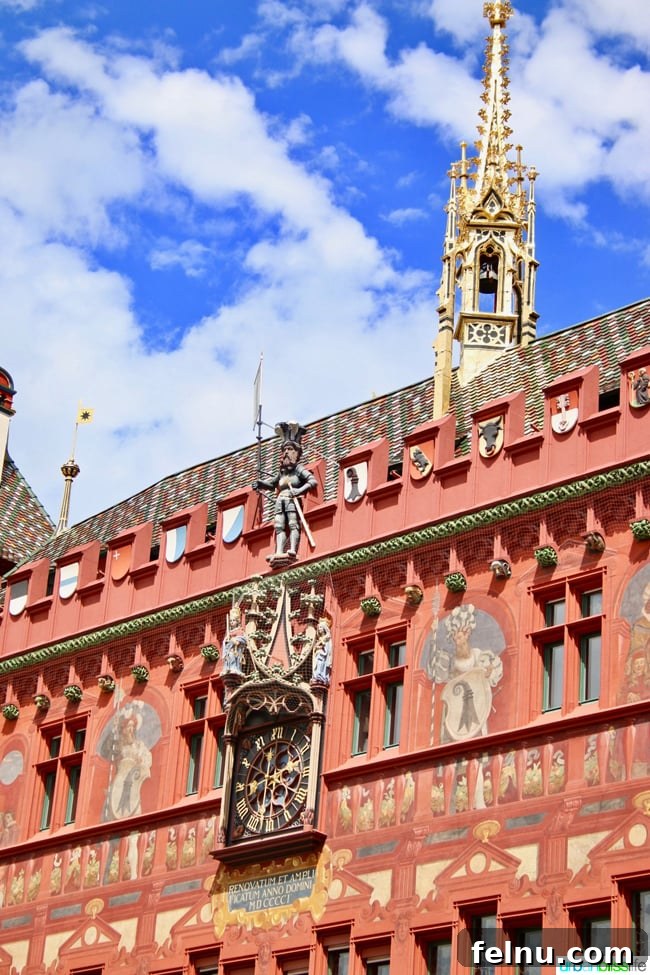 Day Tripping to Basel: A Swiss Escape 7 Facade of Basel Town Hall