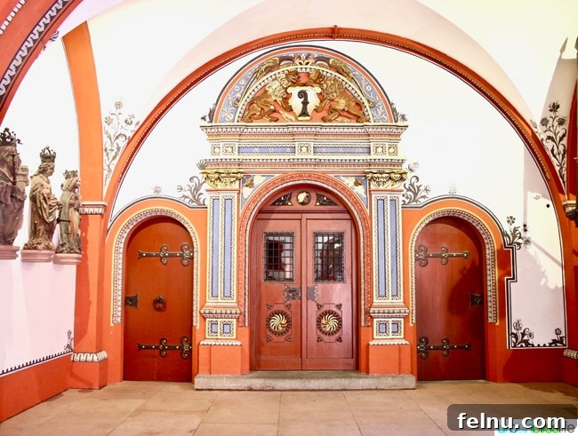 Day Tripping to Basel: A Swiss Escape 8 Elaborate Doors of Basel Town Hall