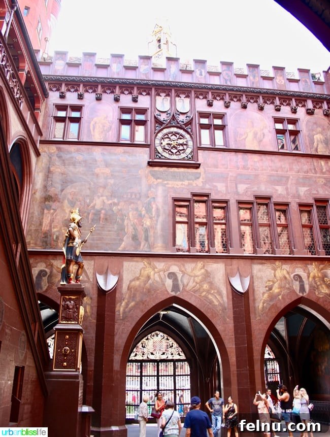 Day Tripping to Basel: A Swiss Escape 9 Interior Courtyard of Basel Town Hall