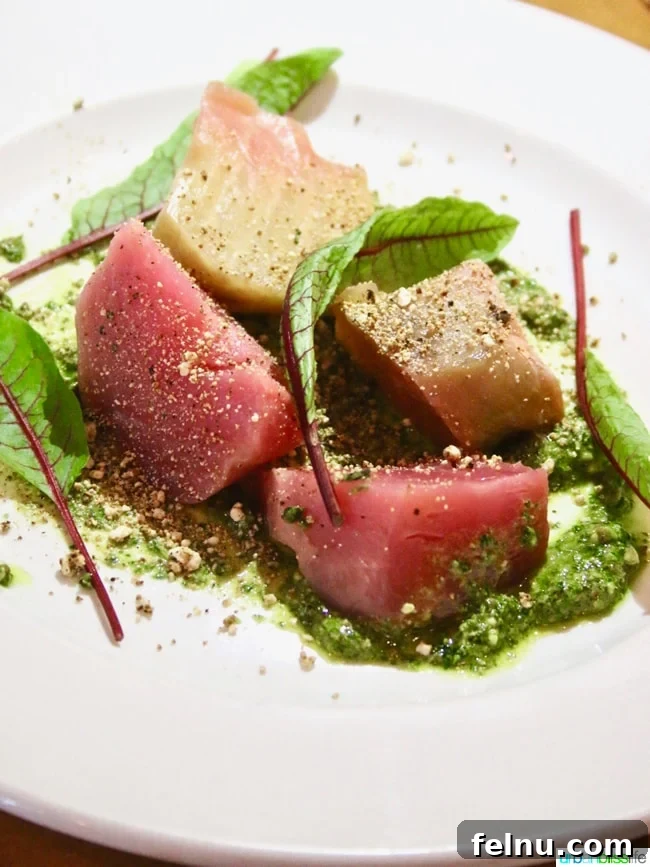 Dining at Larks in Ashland: A Culinary Experience 5 Larks Restaurant beet salad. A fresh and flavorful starter.